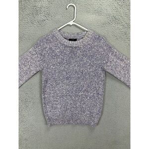 J Crew Sweater Womens‎ Extra Small Lavender Linen Blend Knit Pullover Ladies NEW